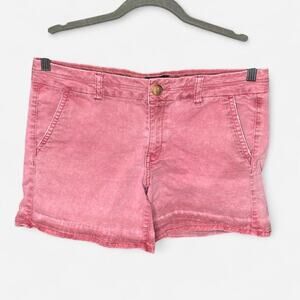 American Eagle Midi Stretch Shorts Dusty Rose Pink Women's Size 10